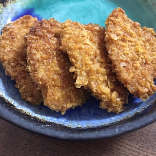 グルテンフリー！コーンフレークでチキンカツ❤